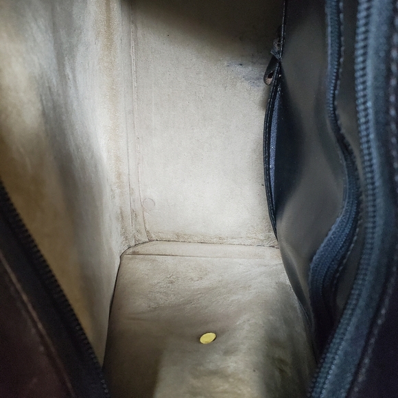 BRAHMIN | Leather Gray Wool Handbag - Picture 6 of 9